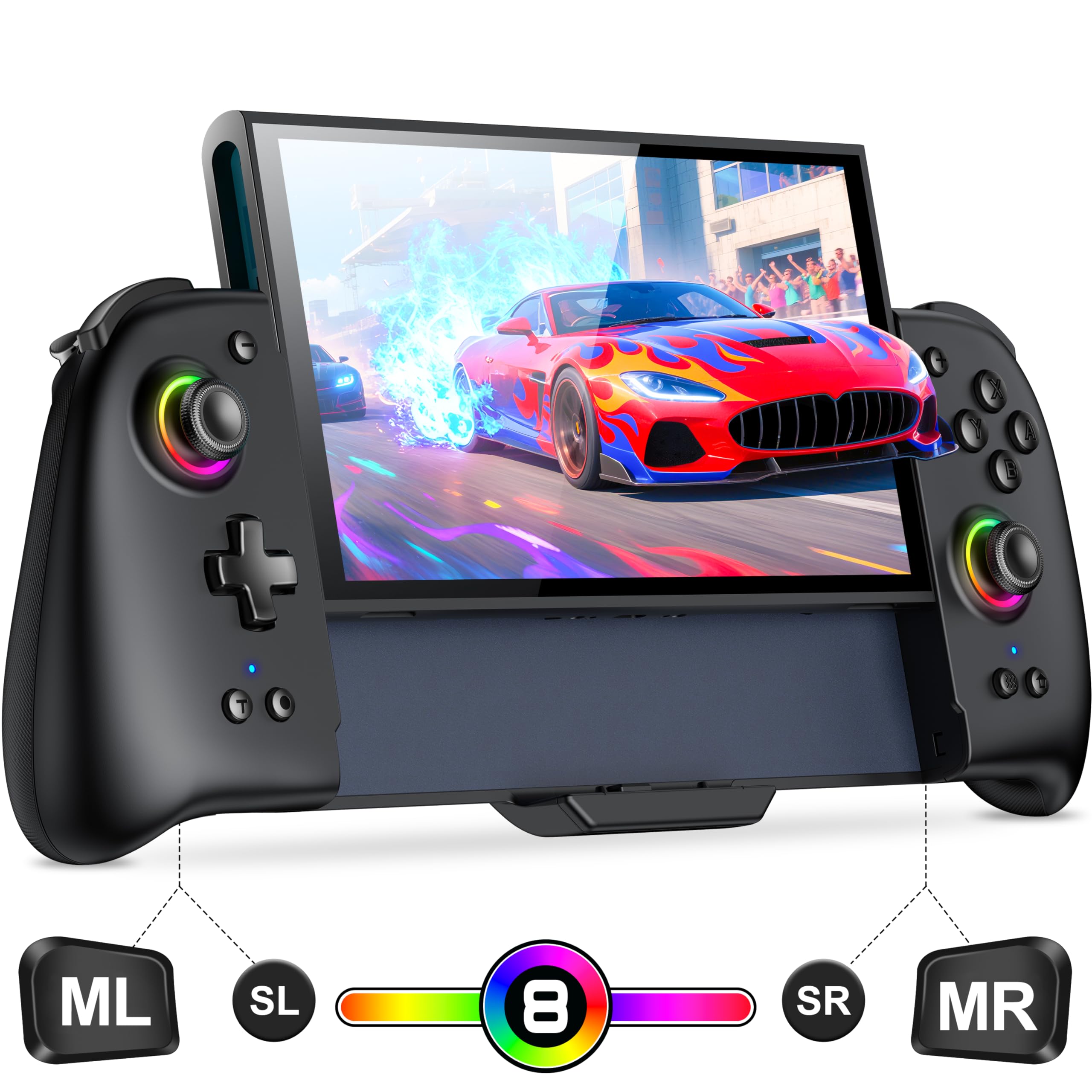 Amazon.com: Gammeefy Switch 2 Controller - Hall Effect Joystick