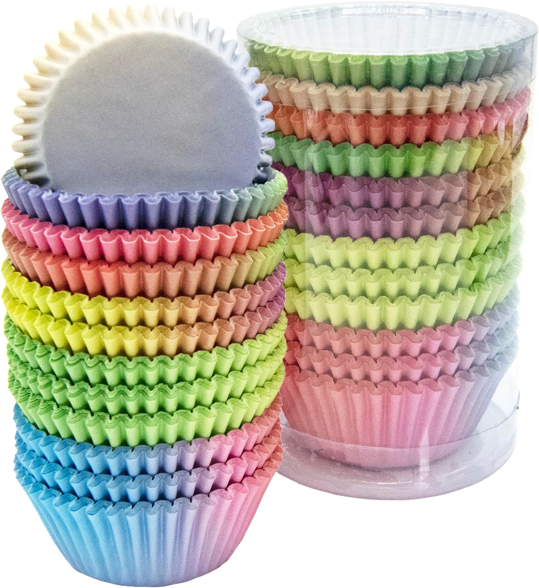 Amazon.com: Selizo 600 Pcs Cupcake Liners Cupcake Wrappers Cupcake ...