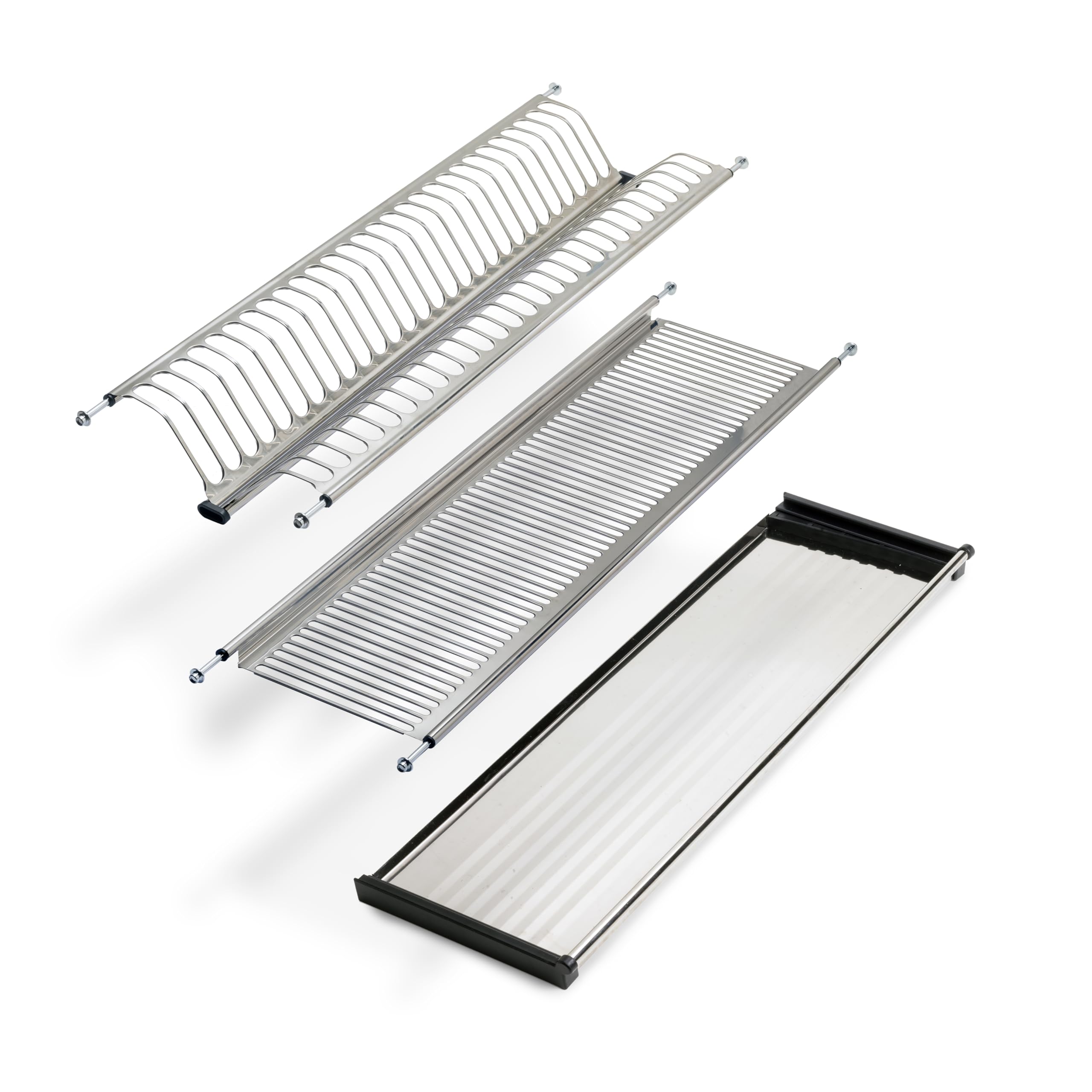 Emuca Abtropfgestell Suprastar Abtropfgestell – für hohe Module, Innenraum 835-885 mm, verchromt