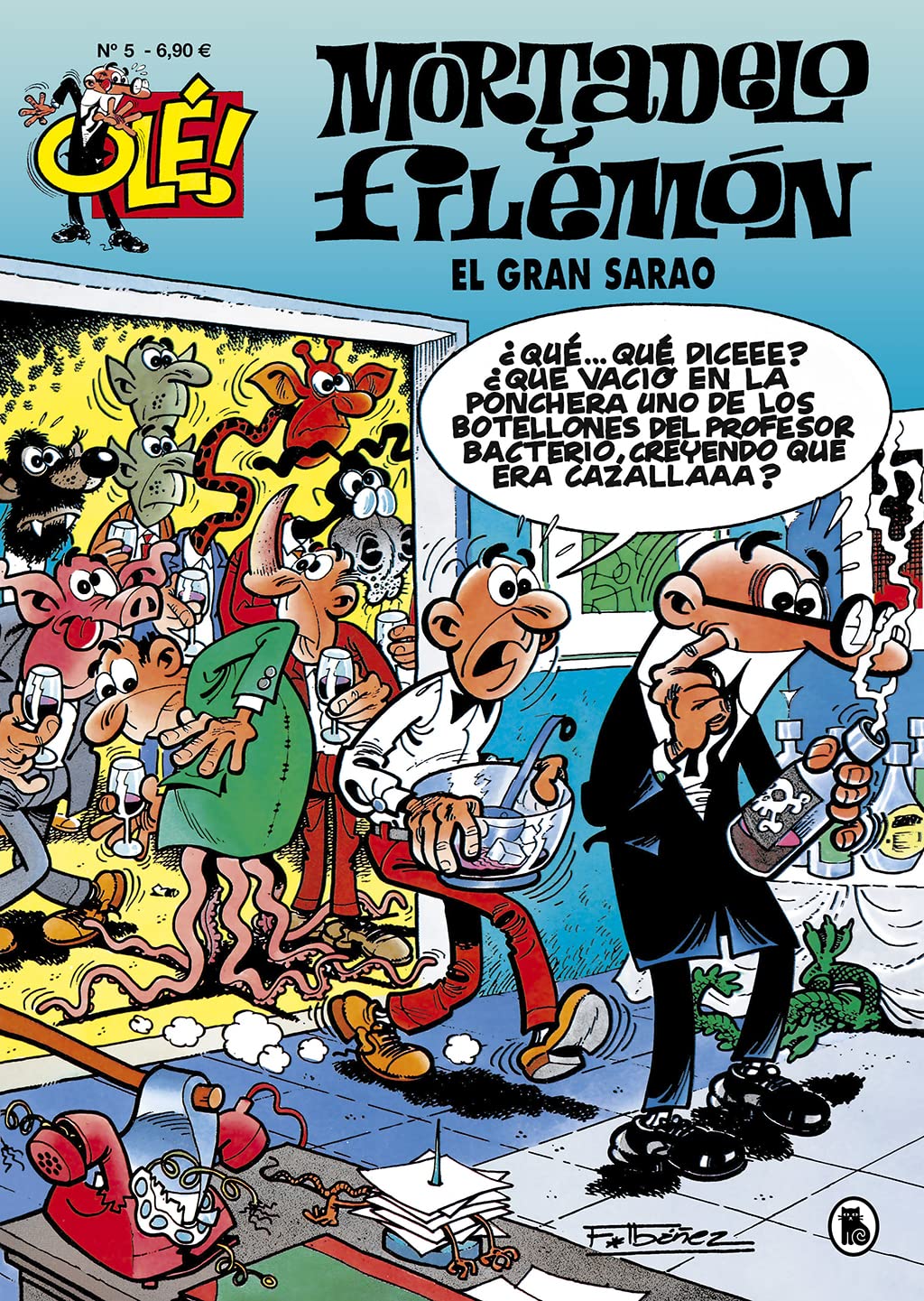 Mortadelo y Filemón. El gran sarao (Olé! Mortadelo 5) (Bruguera Clásica)