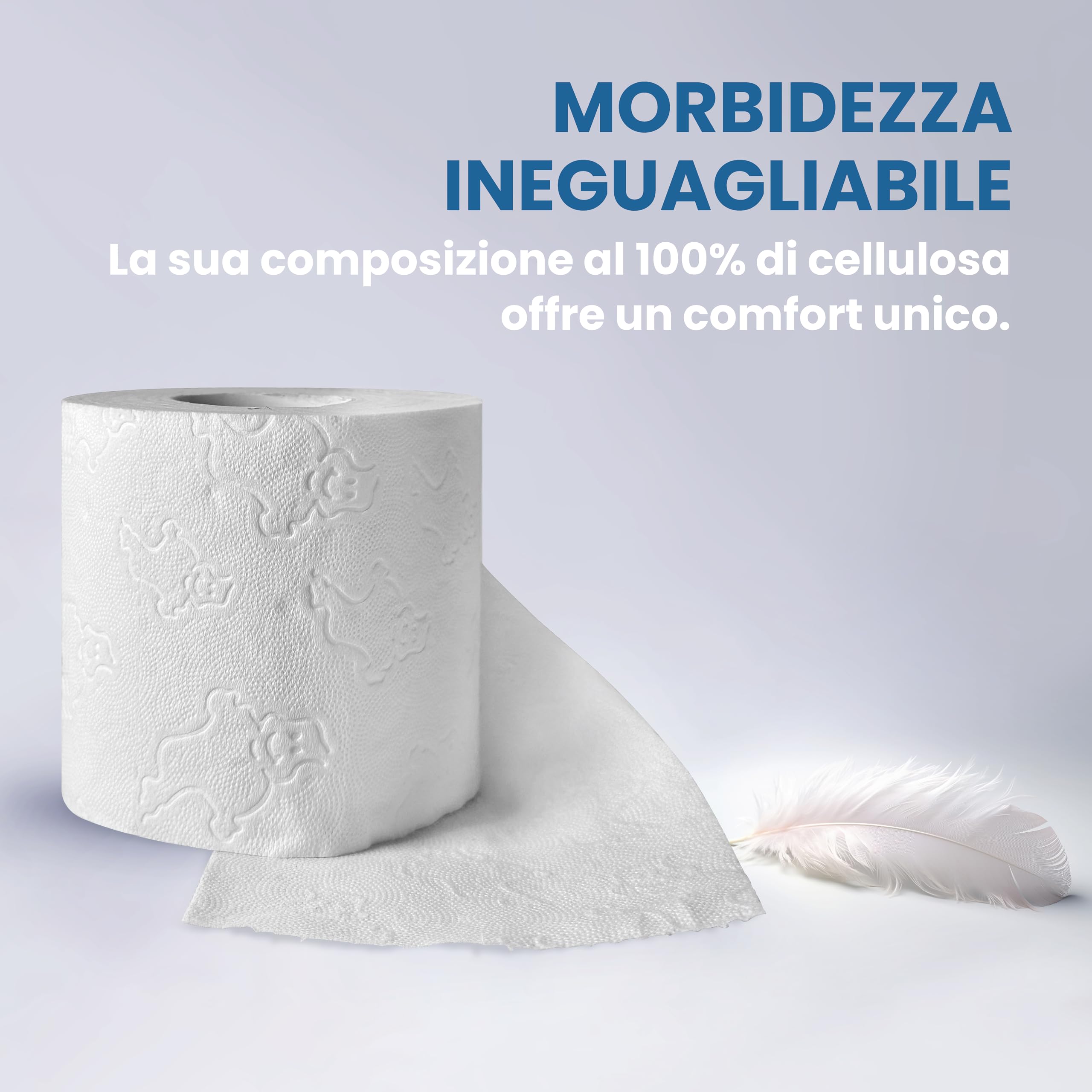 PILBELLES Carta Igienica Extra Morbida - 108 Rotoli - 2 Veli, Oltre 160 Fogli per Rotolo, Senza Profumo, 100% Cellulosa Certificata Ecolabel