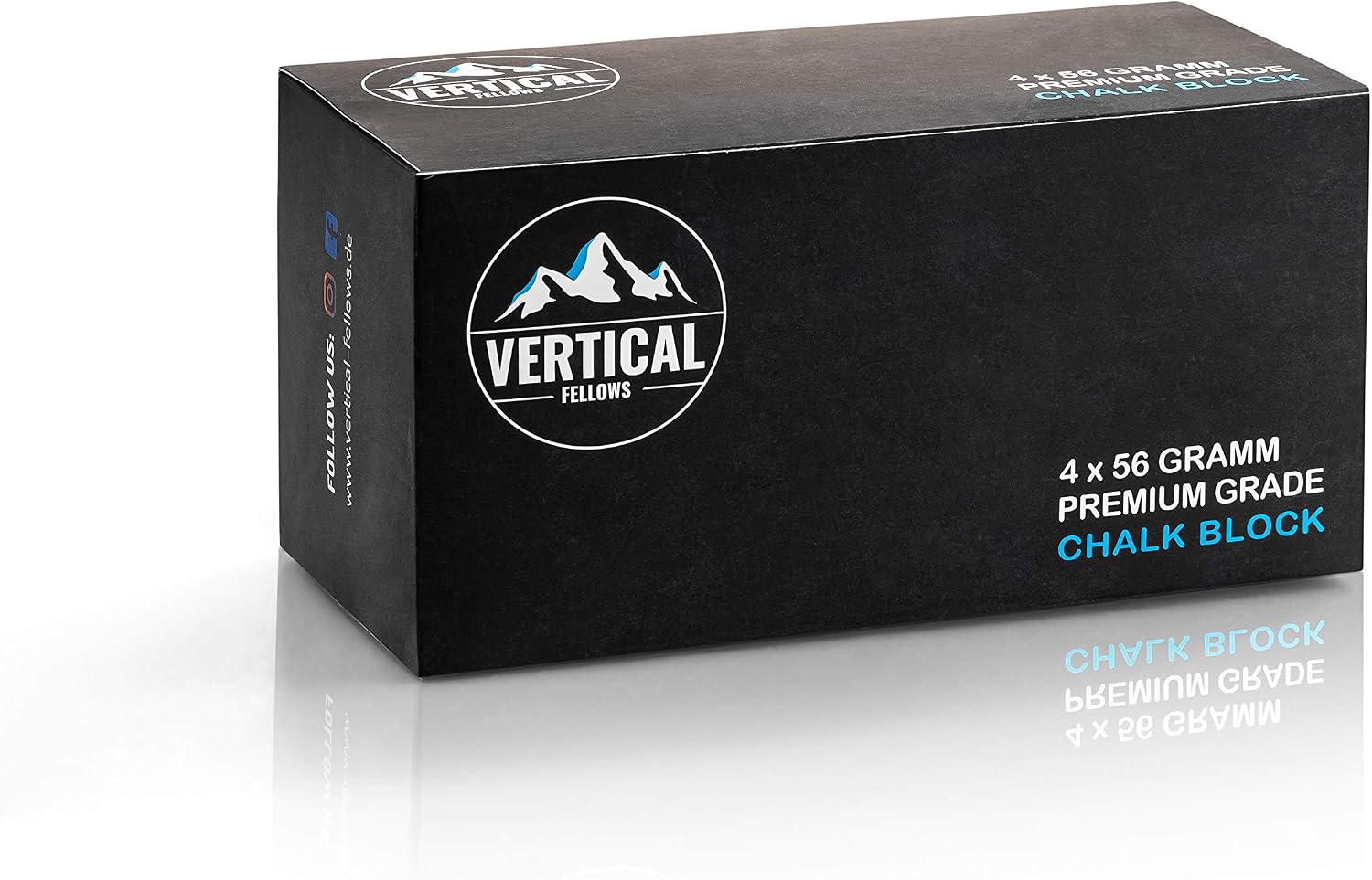 VERTICAL FELLOWS Chalk Block DERMATEST very good ideal climbing chalk for climbing bouldering magnesia for gymnastics weight lifting strength training (224) - Image 4