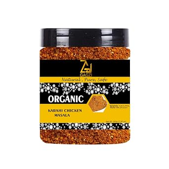 GAGZI All Natural Organic Spices Karahi Chicken Masala 200 Gram | Vegan, Plant Based, Gluten Free Packing May Be Vary Pack Of 1