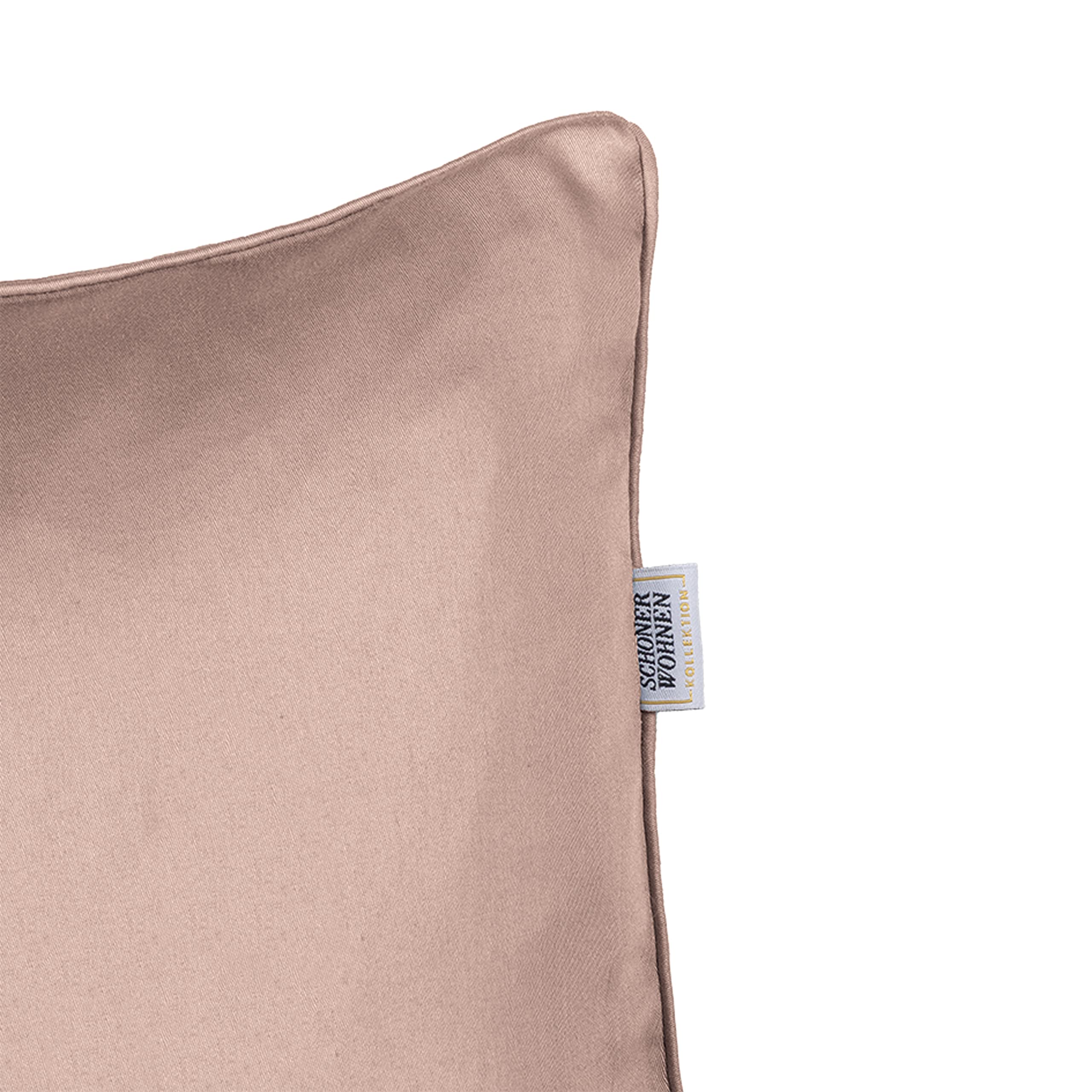 Pościel Pure 155 x 220 róża - pościel bawełna - zestaw pościeli z poszewką na poduszkę 4-częściowy - 2 x poszewka na poduszkę 80 x 80