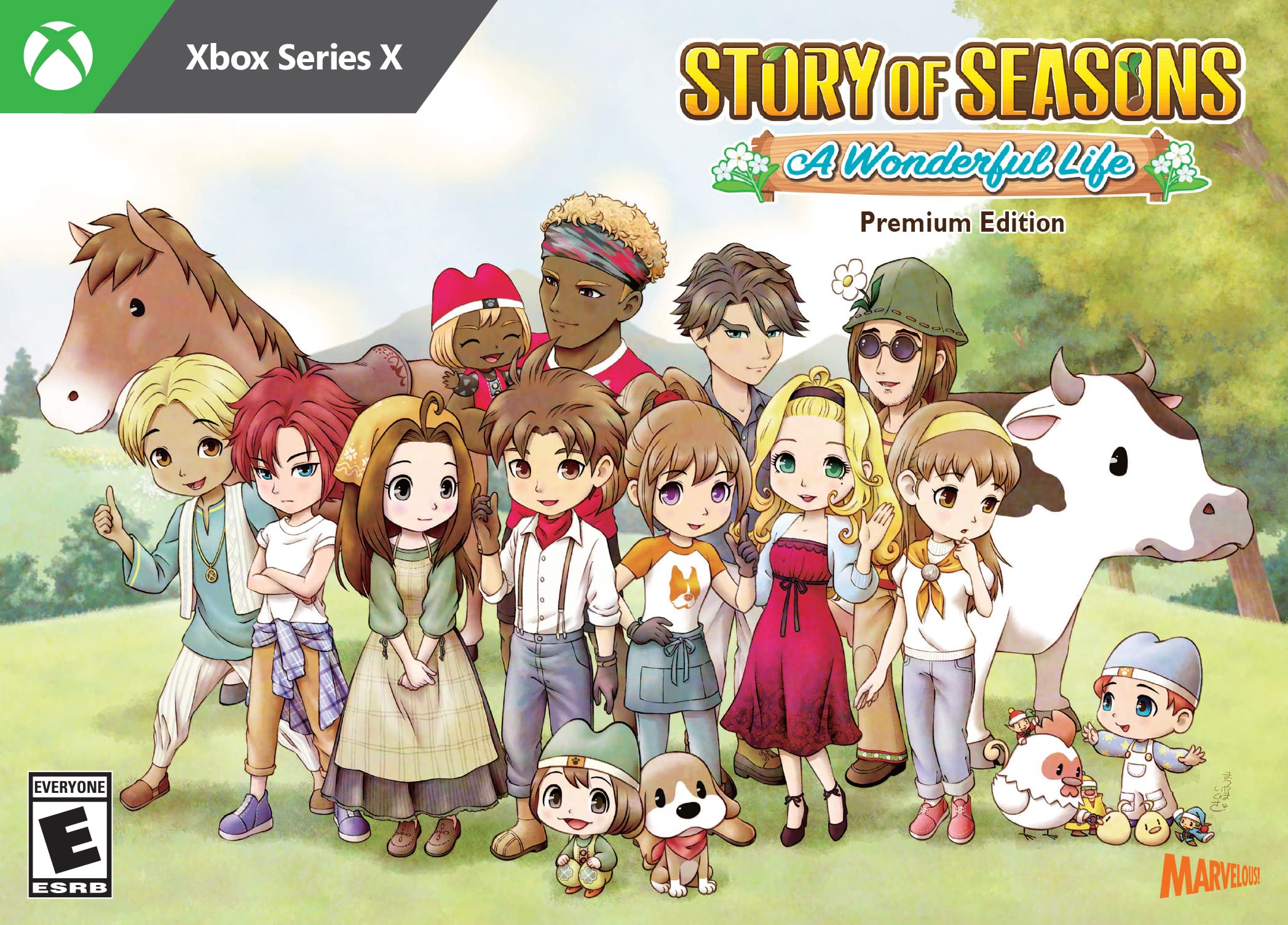 Story Of Seasons A Wonderful Life Premium Edition Xbox Seriex X
