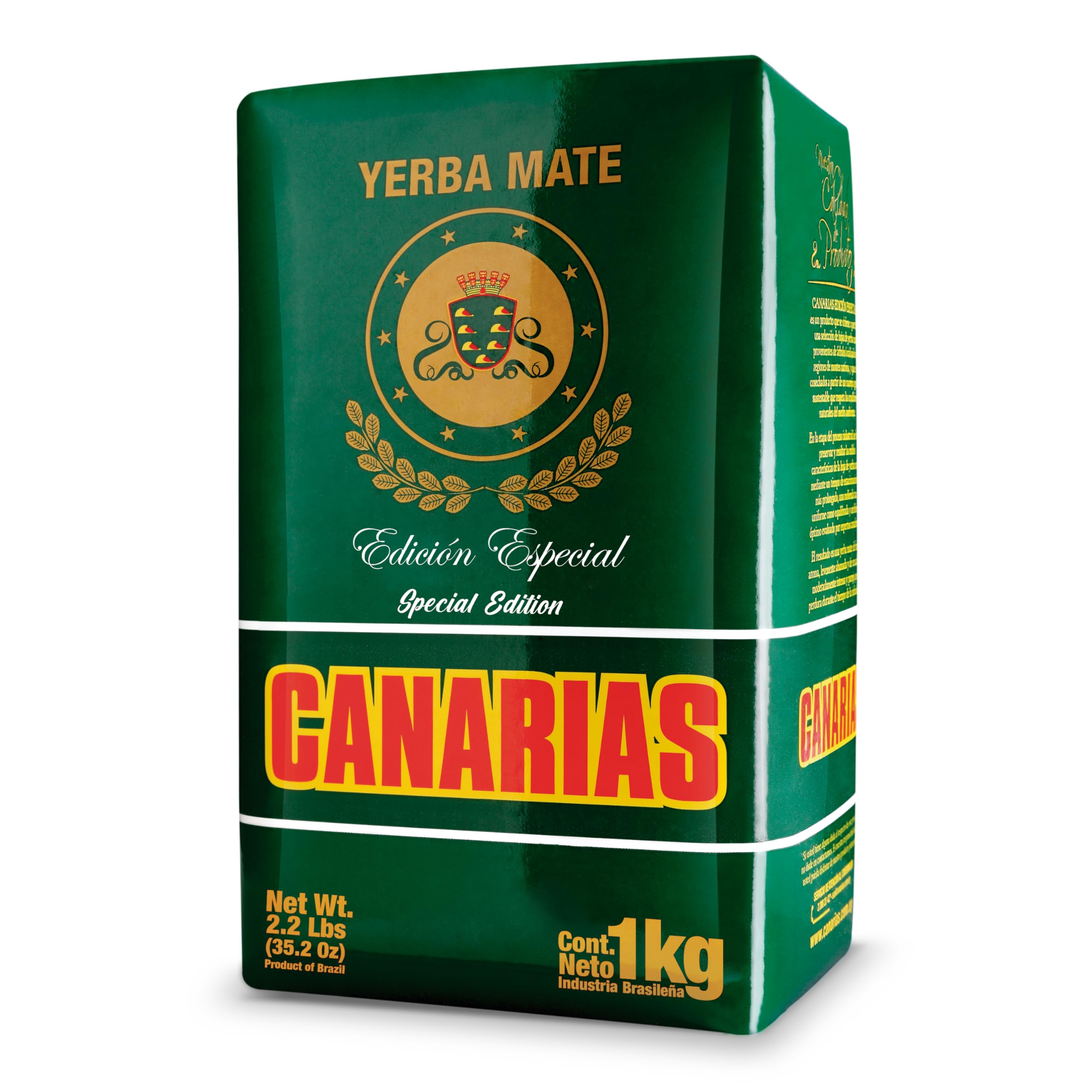 Tè Mate del Brasile, confezione da 1 kg - Yerba Mate CANARIAS Edicion Especial 1kg