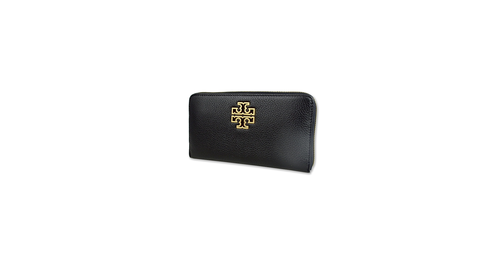 Amazon.com: Tory Burch 女款141004 鵝卵石皮革Britten Zip 歐式