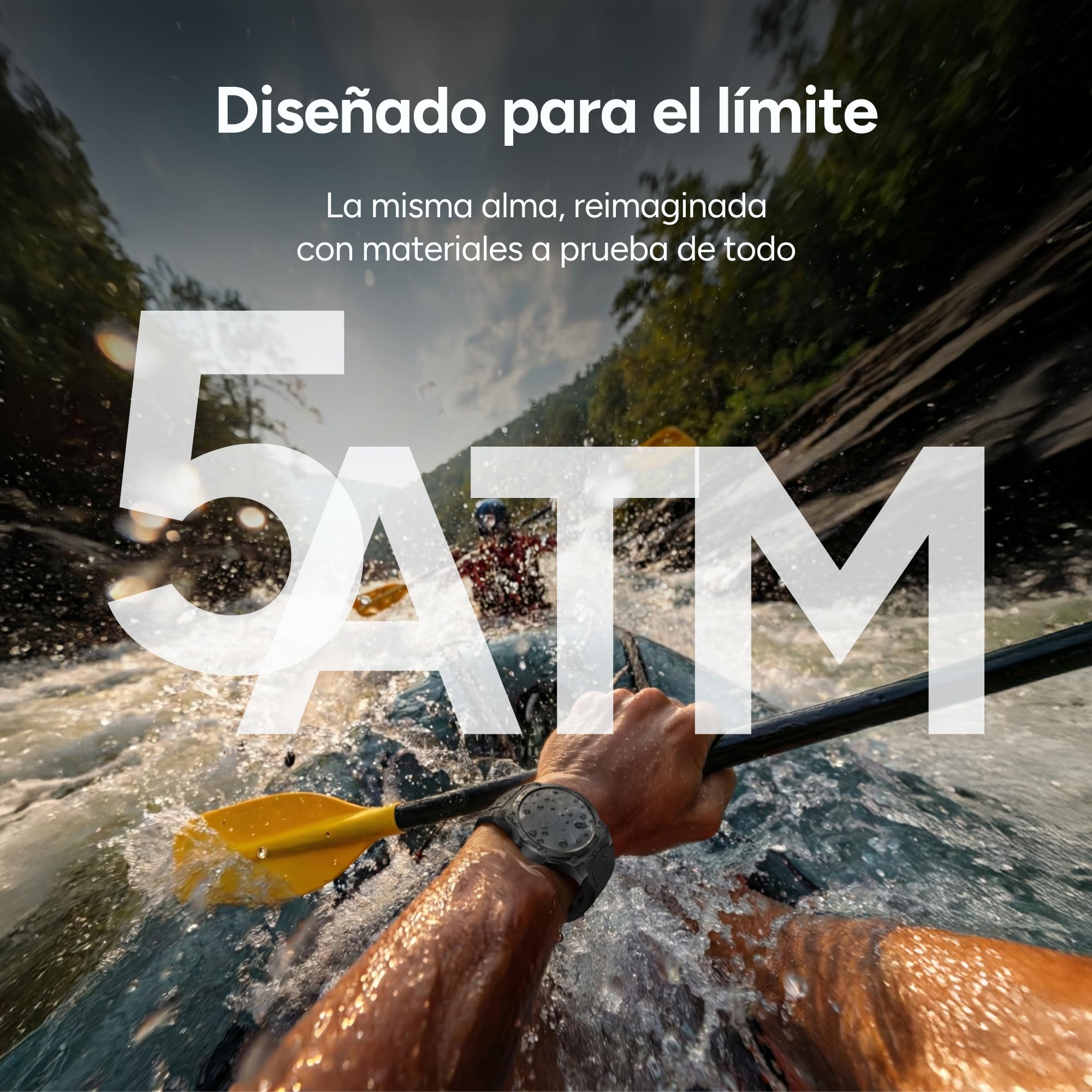 KSIX Explorer 2 Smartwatch Deportivo GPS Dual-Band para Running y Ciclismo, Reloj Outdoor montaña con altímetro barómetro brújula para Senderismo, Trekking, natación 5 ATM, Llamadas, pulsómetro