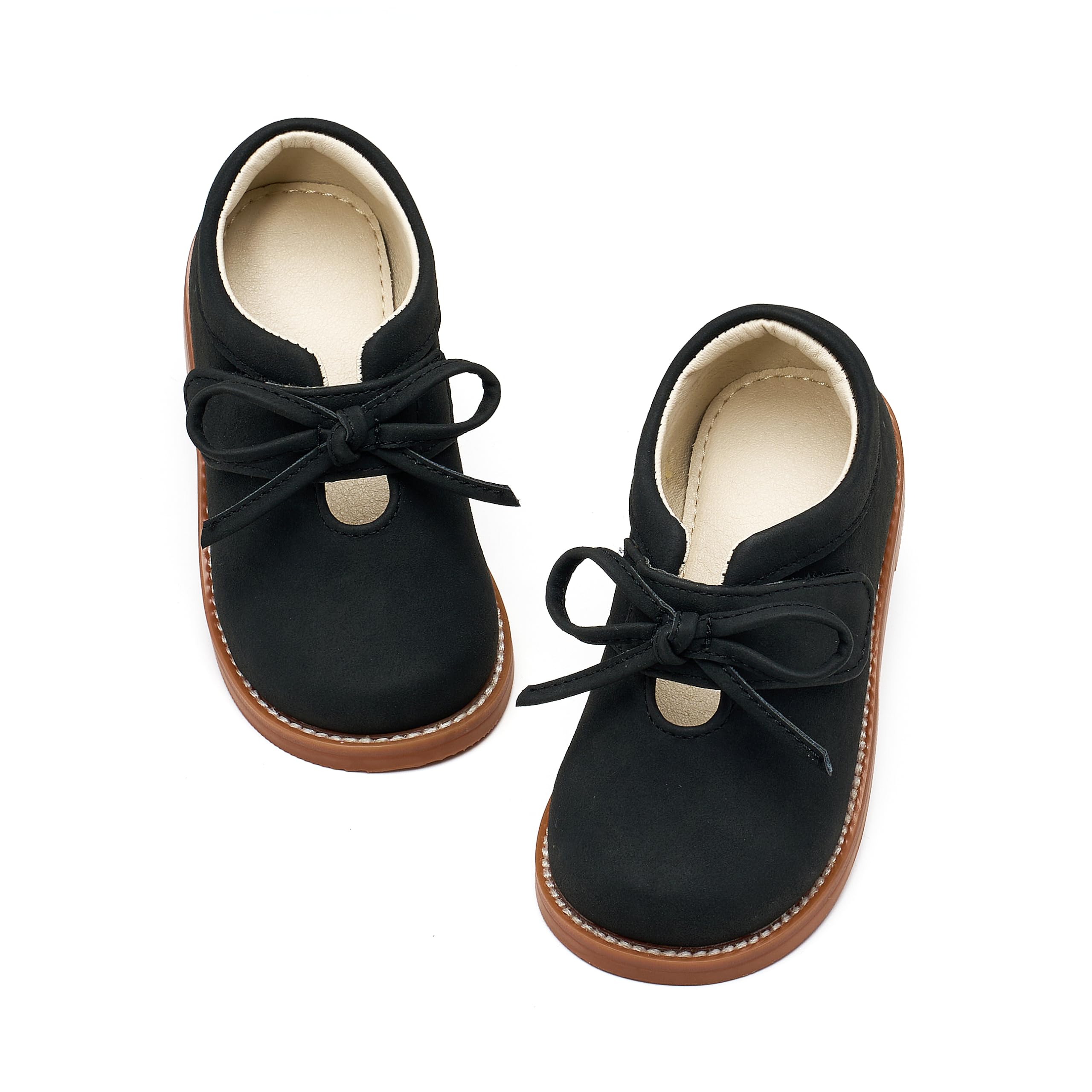 ESTINE Toddler Kids School Uniform Oxford-Little Girls Dress Party Shoes