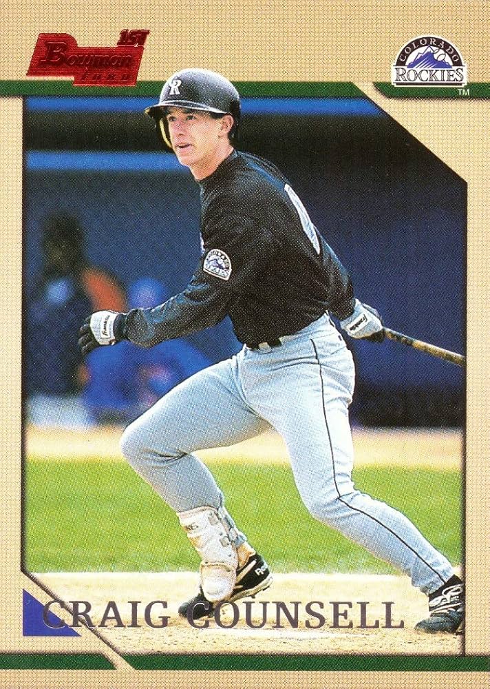Amazon.com: 1996 Bowman Baseball #194 Craig Counsell Rookie