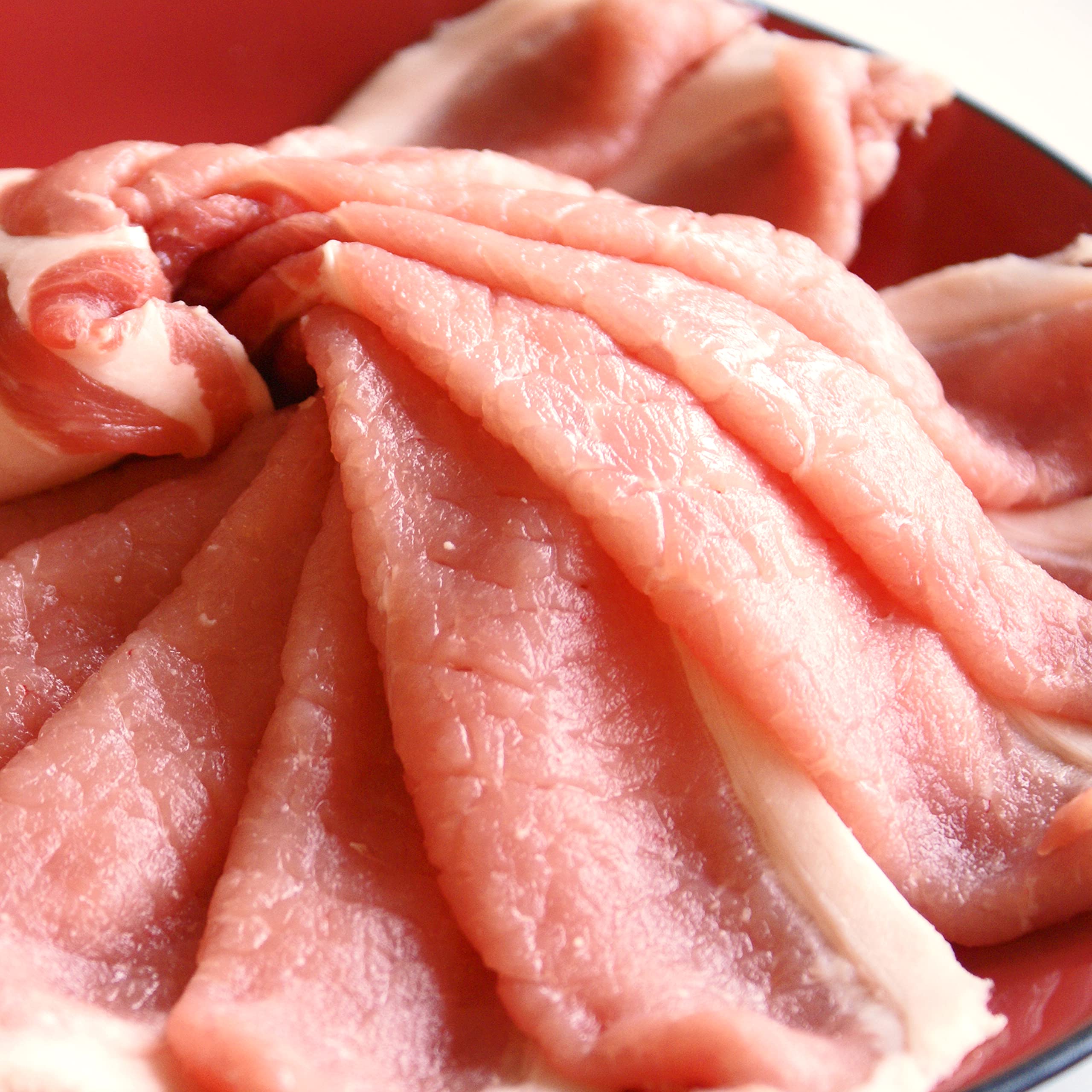 かねかん竹内 室蘭肉鍋 北海道 豚 本ロース すき焼き 用 スライス たれ付き