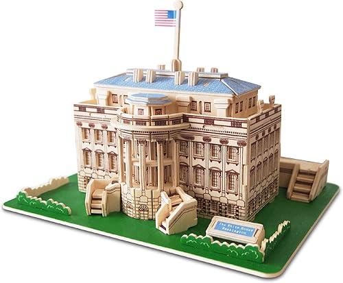 Puzzled Casa Blanca 3d Puzzle de madera natural ninguno Multicolor Puzzled Casa Blanca 3d Puzzle de madera natural ninguno Multicolor