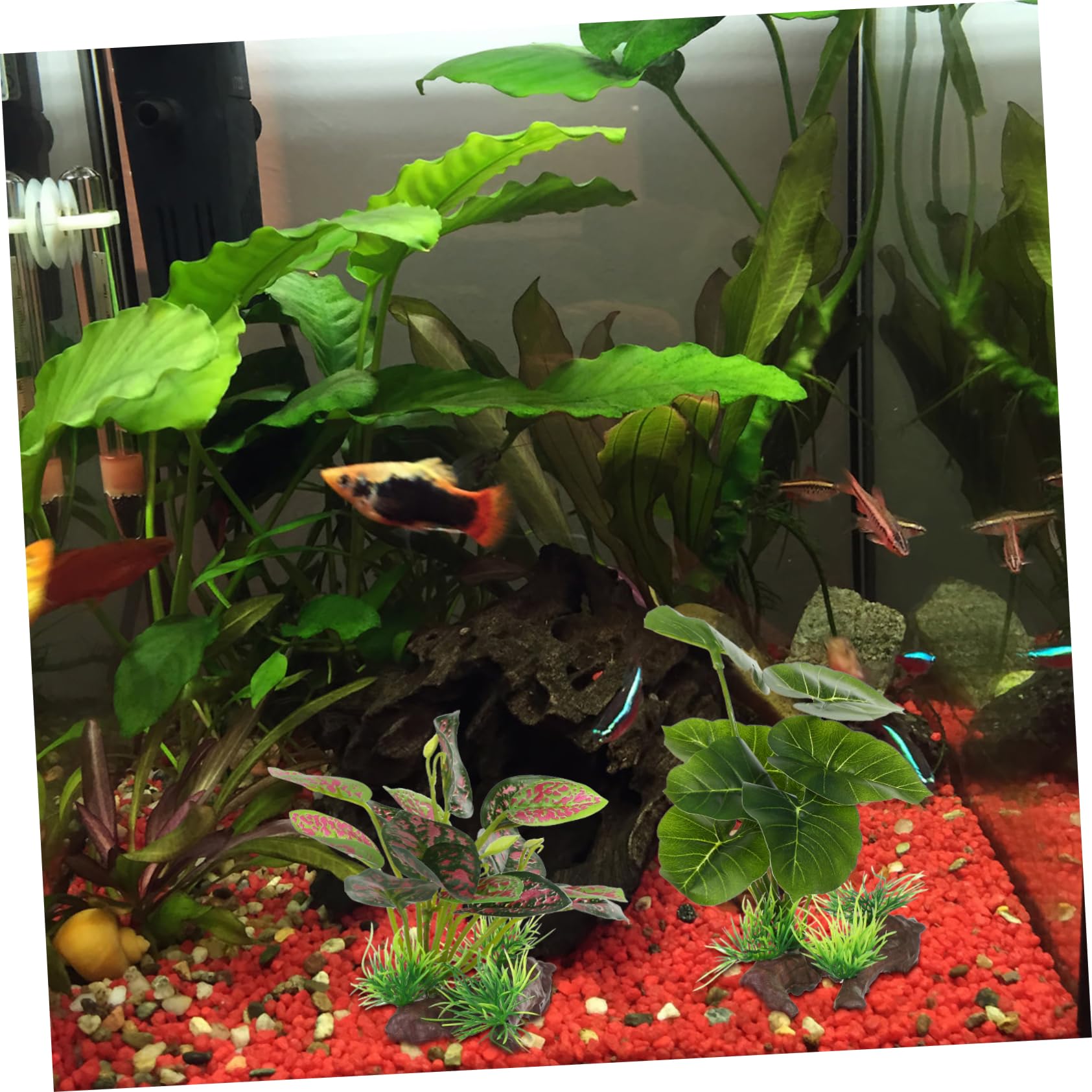 BESPORTBLE 10stücke Künstliche Wasserpflanzen Für Aquarien Täuschend Echte Dekoration Für Fischbecken Pflegeleicht Und Langlebig Für Aquarienliebhaber