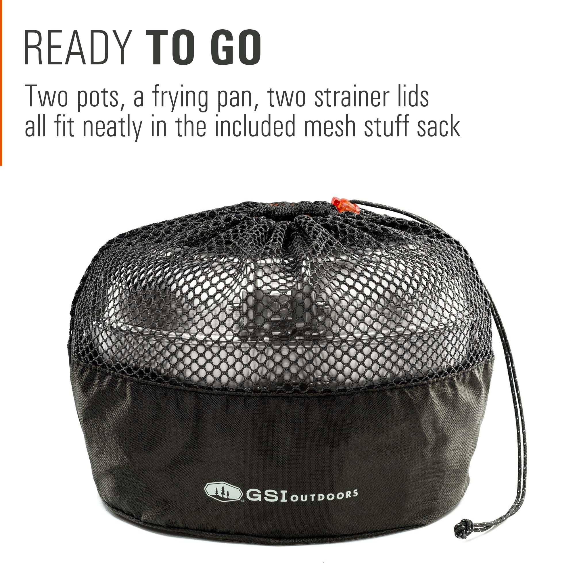 GSI Outdoors Glacier Base Camper zestaw do gotowania, unisex, wielokolorowy, rozmiar uniwersalny