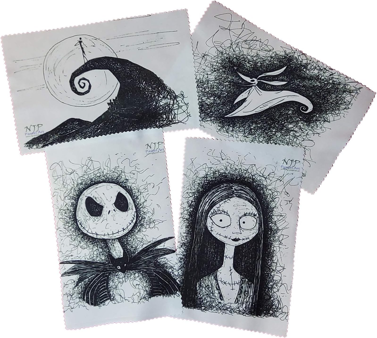 Nightmare Before Christmas Glasses Gadget cleaning cloth