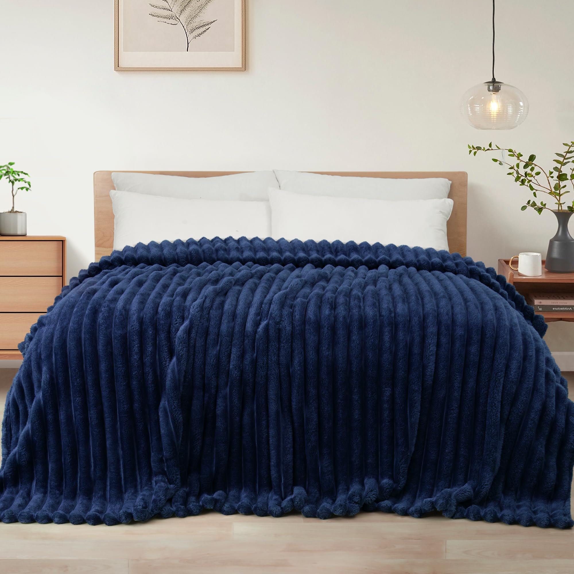 Exclusivo Mezcla Kuscheldecke Flauschig Fleecedecke Flanell Decke, Leichte und Warme Wohndecke Tagesdecke für Ganzjahreszeit