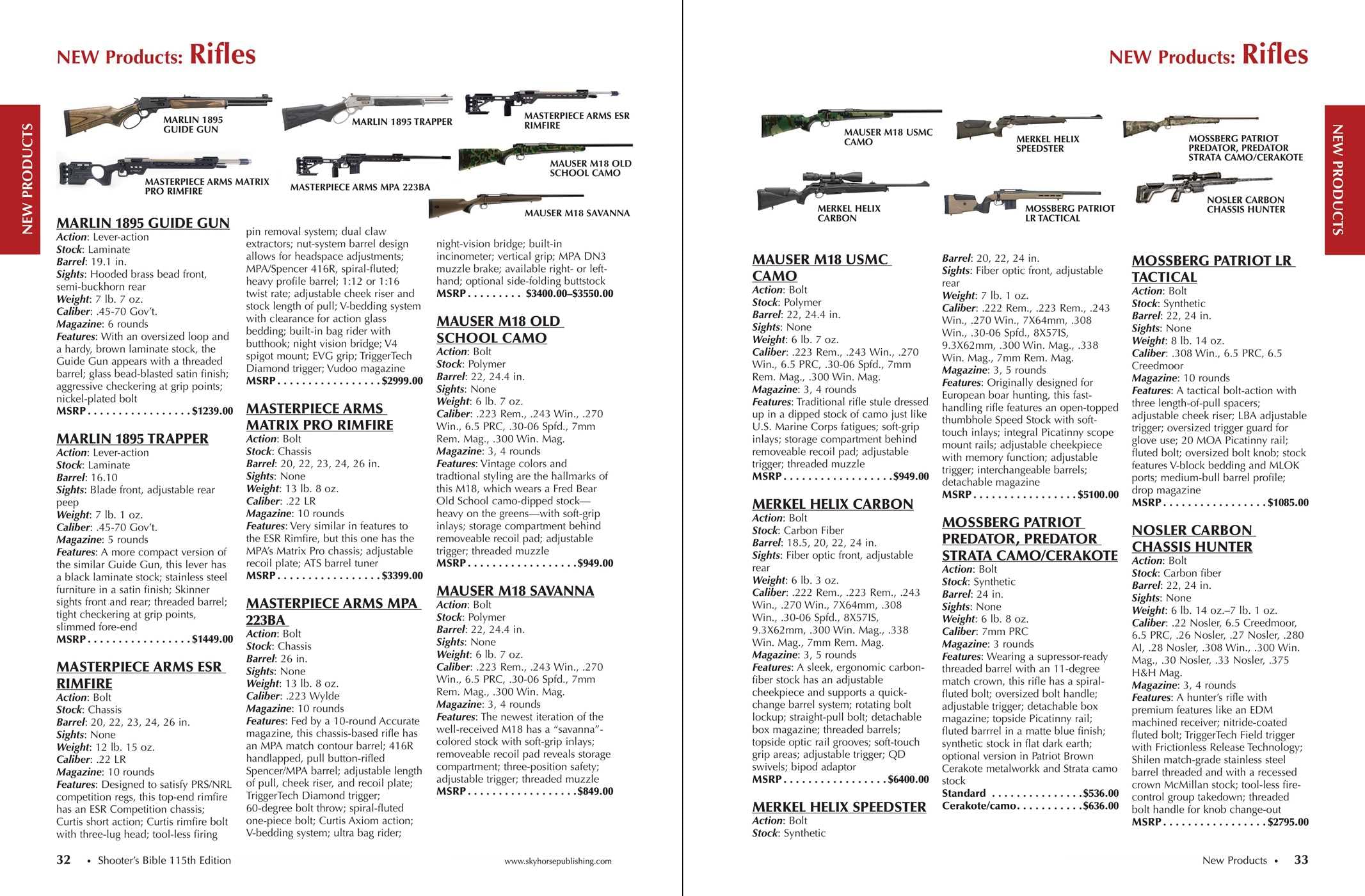Shooter's Bible 115th Edition: The World's Bestselling Firearms Reference
