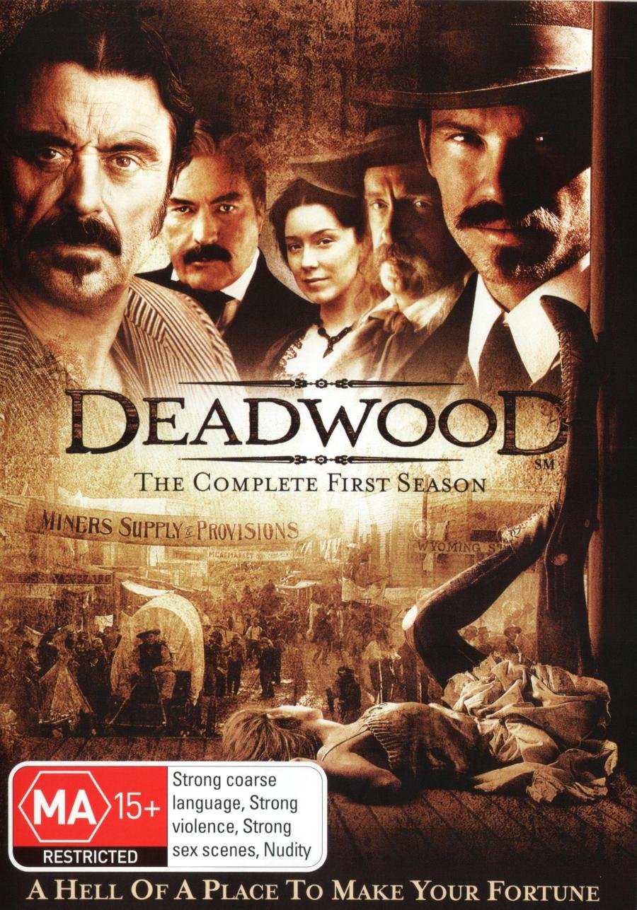 Deadwood Season 1 | Ian McShane | NON-USA Format | PAL Region 4 Import - Australia