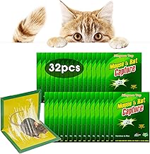 Piege a Souris | 32 Pcs Piege a Rat | Colle Souris Piege | Attrape | Piège à Souris | Anti Efficace | Glue | Anti Rongeur | Plaque Collante | Produiti Rat Efficace