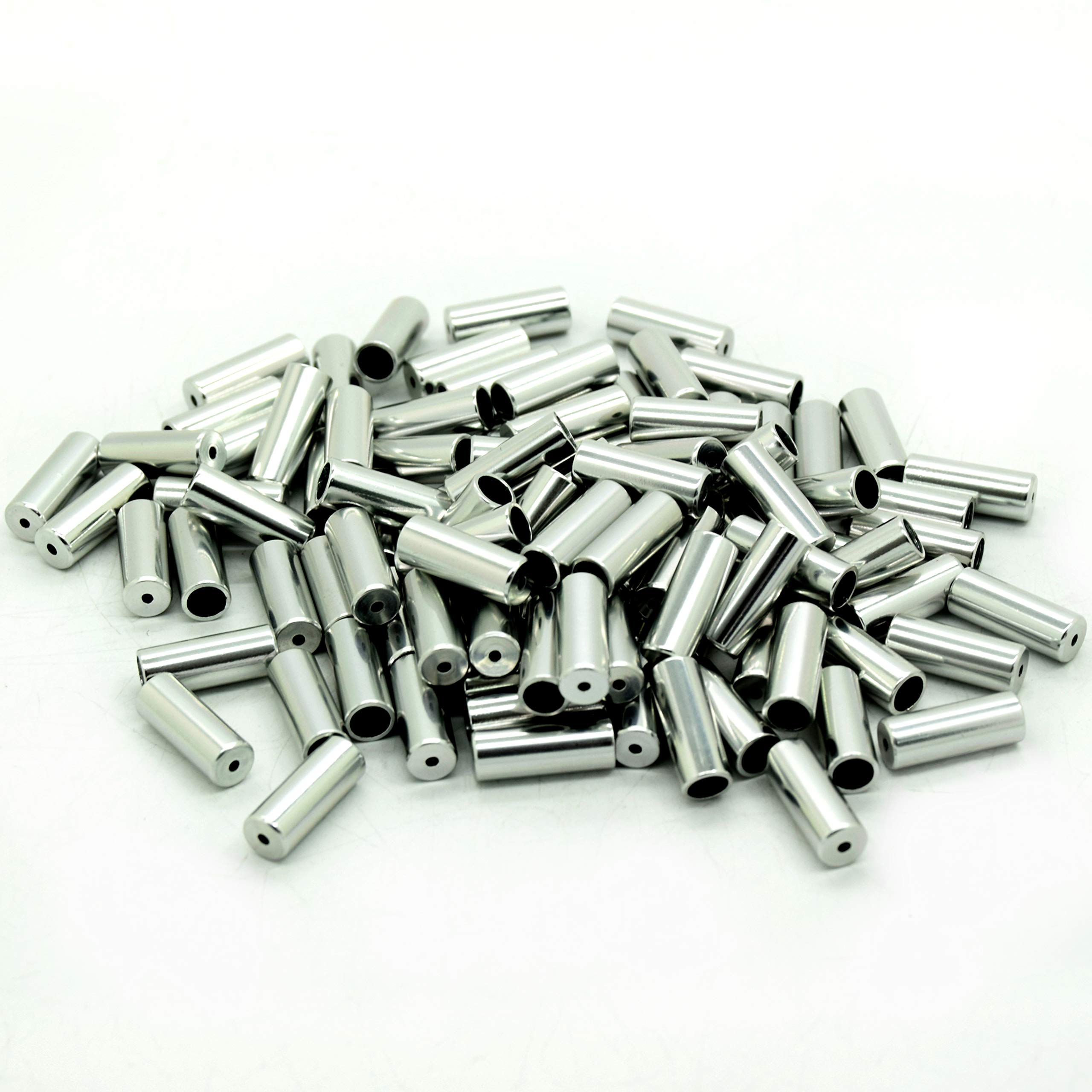 Transfil Gear Outer Ferrule 4mm, Silver, Pack of 100