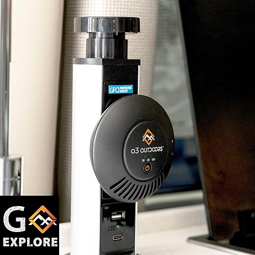 Miniatura 4 de Zone 300 Eliminador de olores con ozono, 2 ajustes de potencia, múltiples ciclos, elimina los malos olores en el dormitorio, baño, caravana,