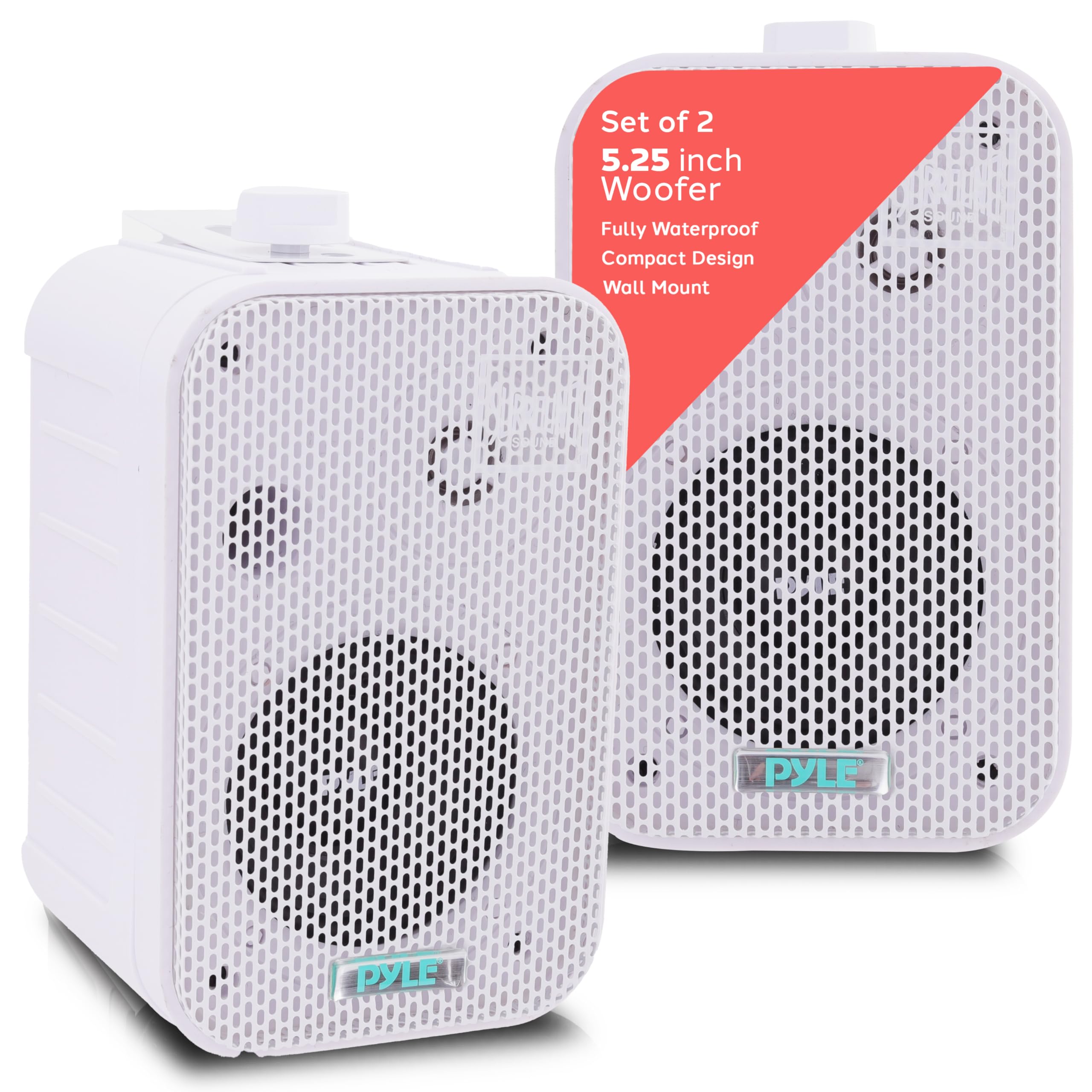 Amazon.com: Pyle - Indoor / Outdoor Waterproof Speaker System