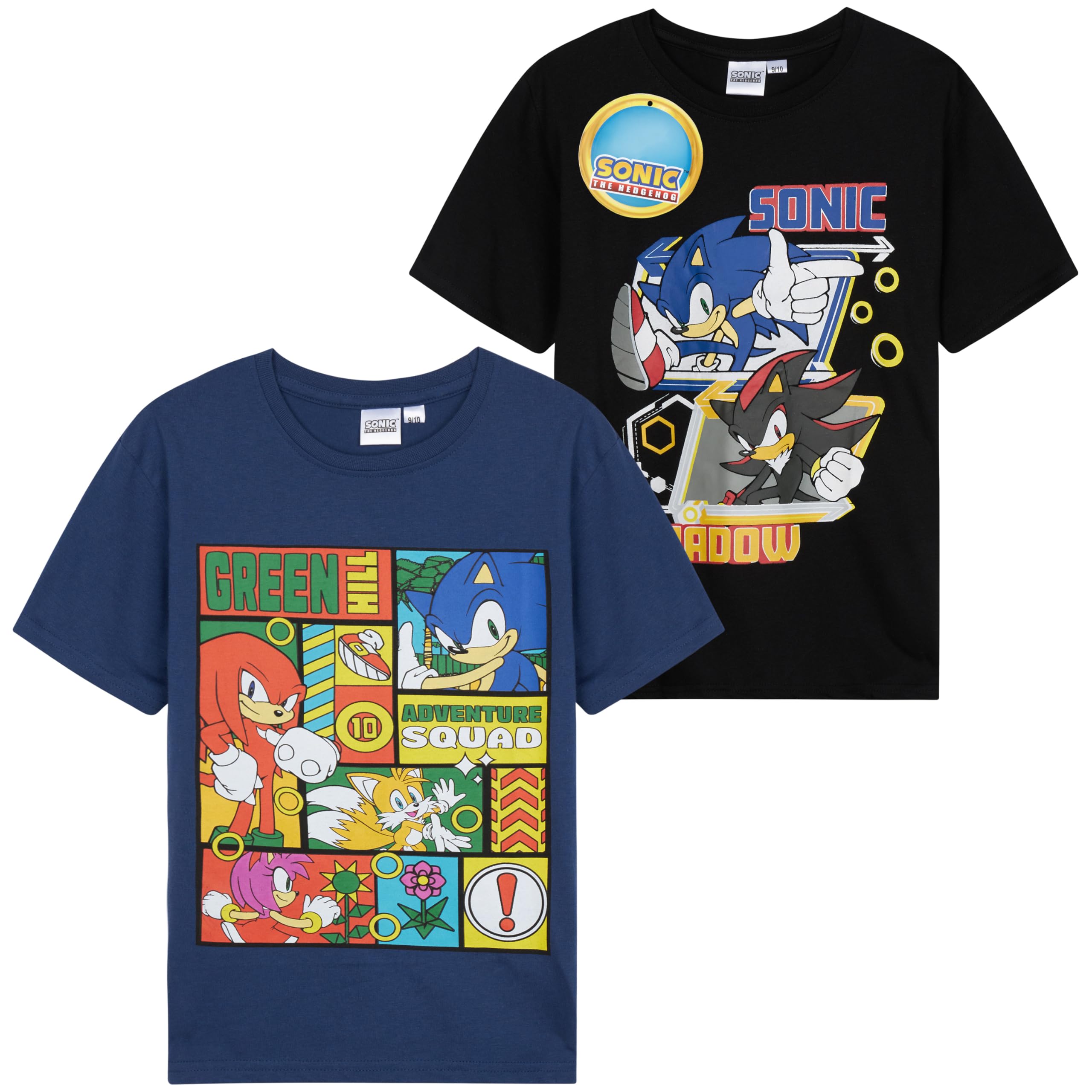 Sonic the Hedgehog T-Shirt 11-12 Years Multicolor