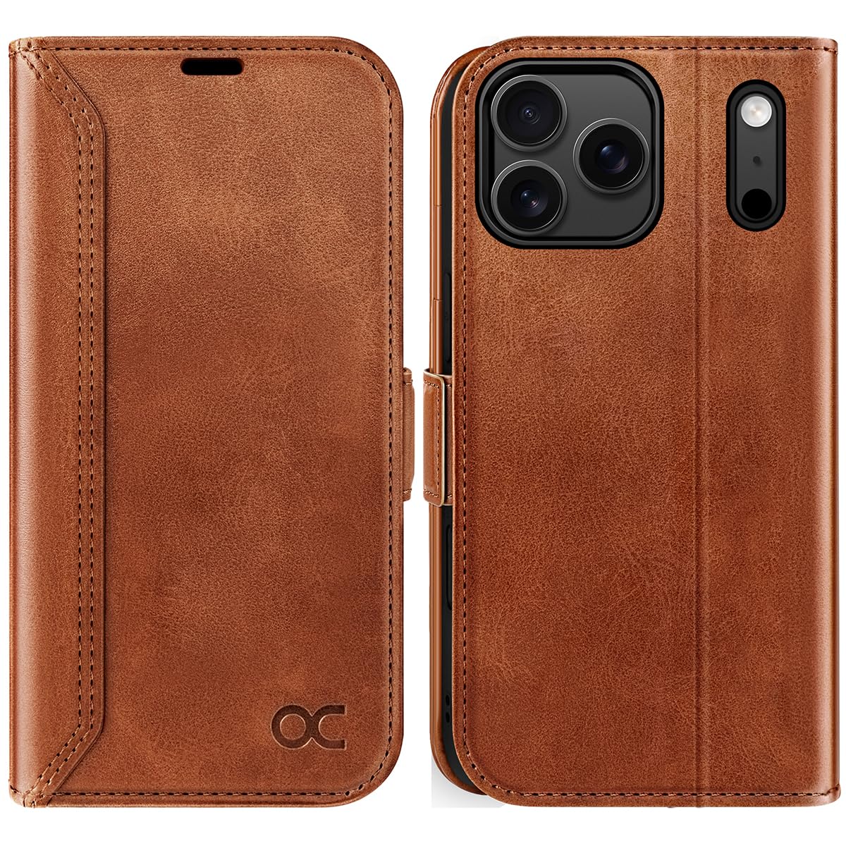 OCASE Custodia per iPhone 17 Pro, Custodie Portafoglio in Pelle PU con Tasche per Carte, RFID Blocking, Supporto e Protezione Antiurto Cover per iPhone 17 Pro (6,3 Pollici, 2025) - Borgogna OCASE Custodia per iPhone 17 Pro, Custodie Portafoglio in Pelle PU con Tasche per Carte, RFID Blocking, Supporto e Protezione Antiurto Cover per iPhone 17 Pro (6,3 Pollici, 2025) - Borgogna