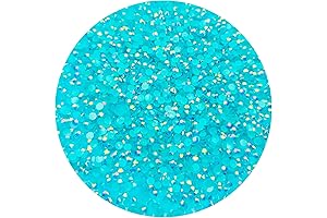 3000PCS 5MM Resin Flatback Rhinestone Flatback AB Color Jelly Resin Rhinestones for...