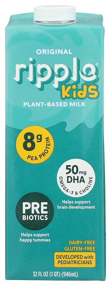 Amazon.com: Ripple, Milk Kids Original, 32 Fl Oz : Grocery