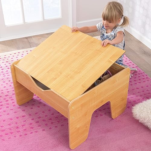 Miniatura 6 de Mesa de actividades KidKraft con tabla 2 en 1 gris espresso