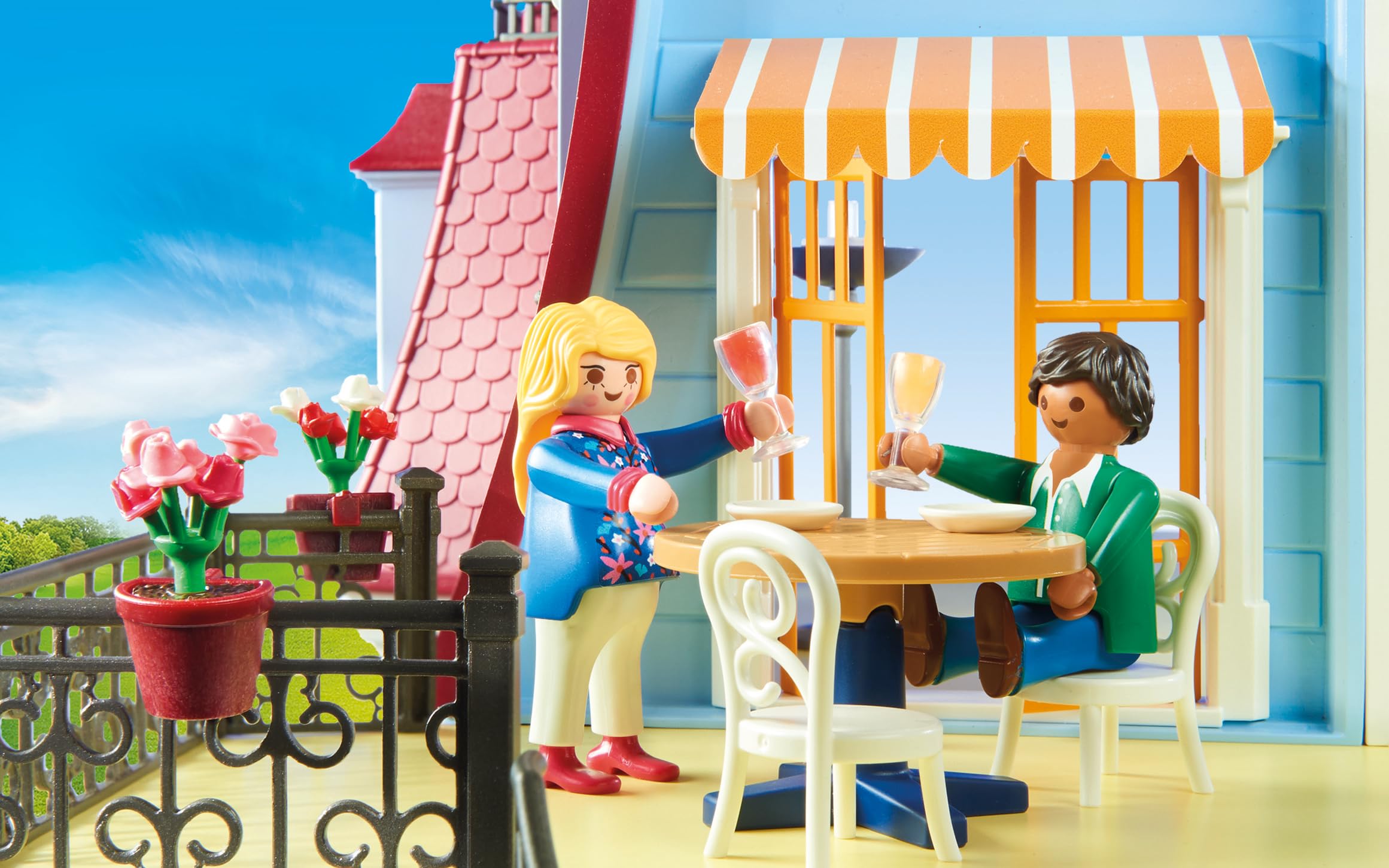 PLAYMOBIL Dollhouse 70205 Duży Domek dla Lalek, od 4 Lat