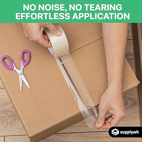 Miniatura 5 de Cinta de embalaje  Rollos de cinta de embalaje de núcleo de 3 pulgadas  Rollos de cinta transparente para embalaje, envío, correo  Sellado ultra