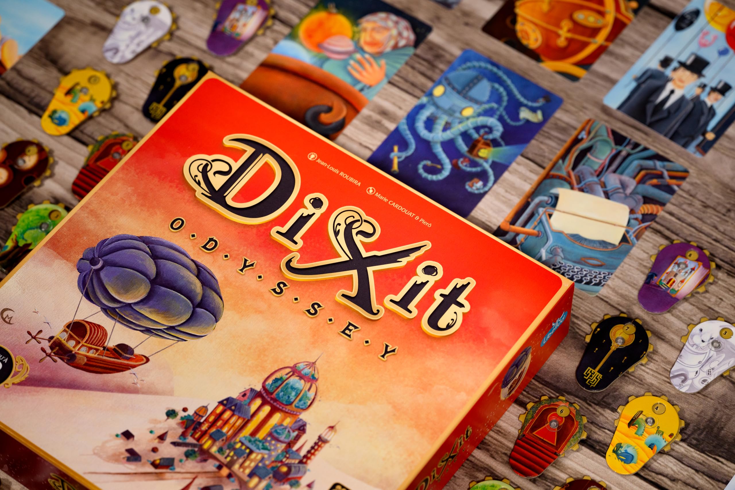 Libellud, Dixit Odyssey, Board Game, Ages 8+, 3 to 8 Players, 30 Minutes Playing Time
