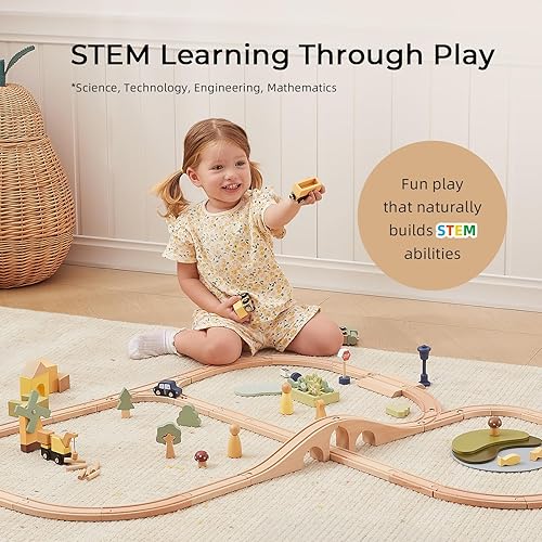 Miniatura 3 de OOOK BCOK102 Juego de ferrocarril para niños