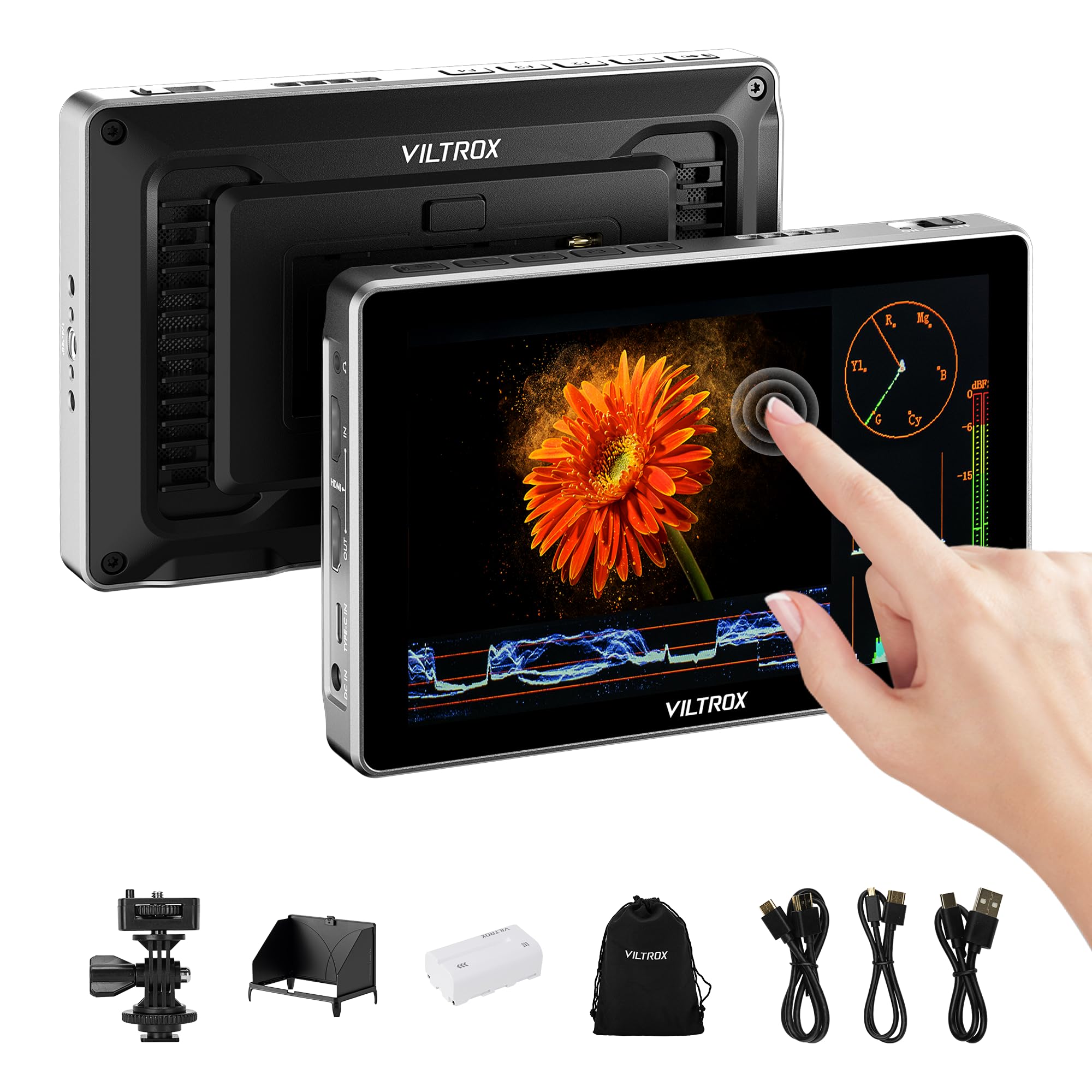 VILTROX DC-L1 7-Inch Touchscreen Camera Field Monitor