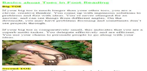 Foot Reading