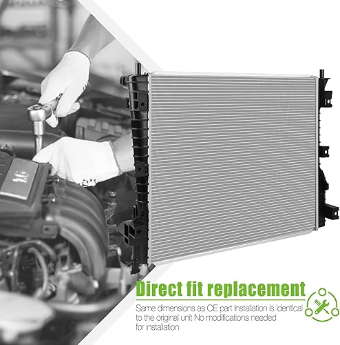 Miniatura 3 de SCITOO 2789 Radiador MT Radiador Fit 2011-2014 para Ford para Mustang 3.7L 2005-2010 para Ford para Mustang 4.0L 2005-2010 para Ford para Mustang