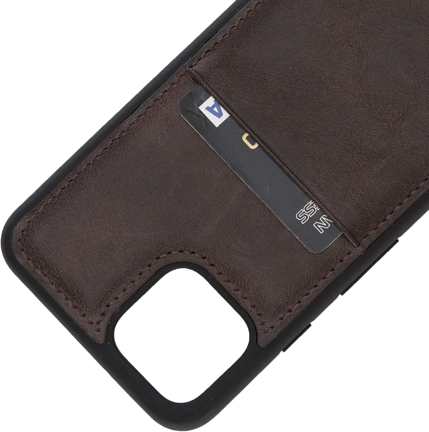 Venito Capri Snap On Leather Wallet Case Compatible with Google Pixel 4 (5.7 inch) - Extra Secure with Padded Back Cover & RFID Protection (Coffee Brown)