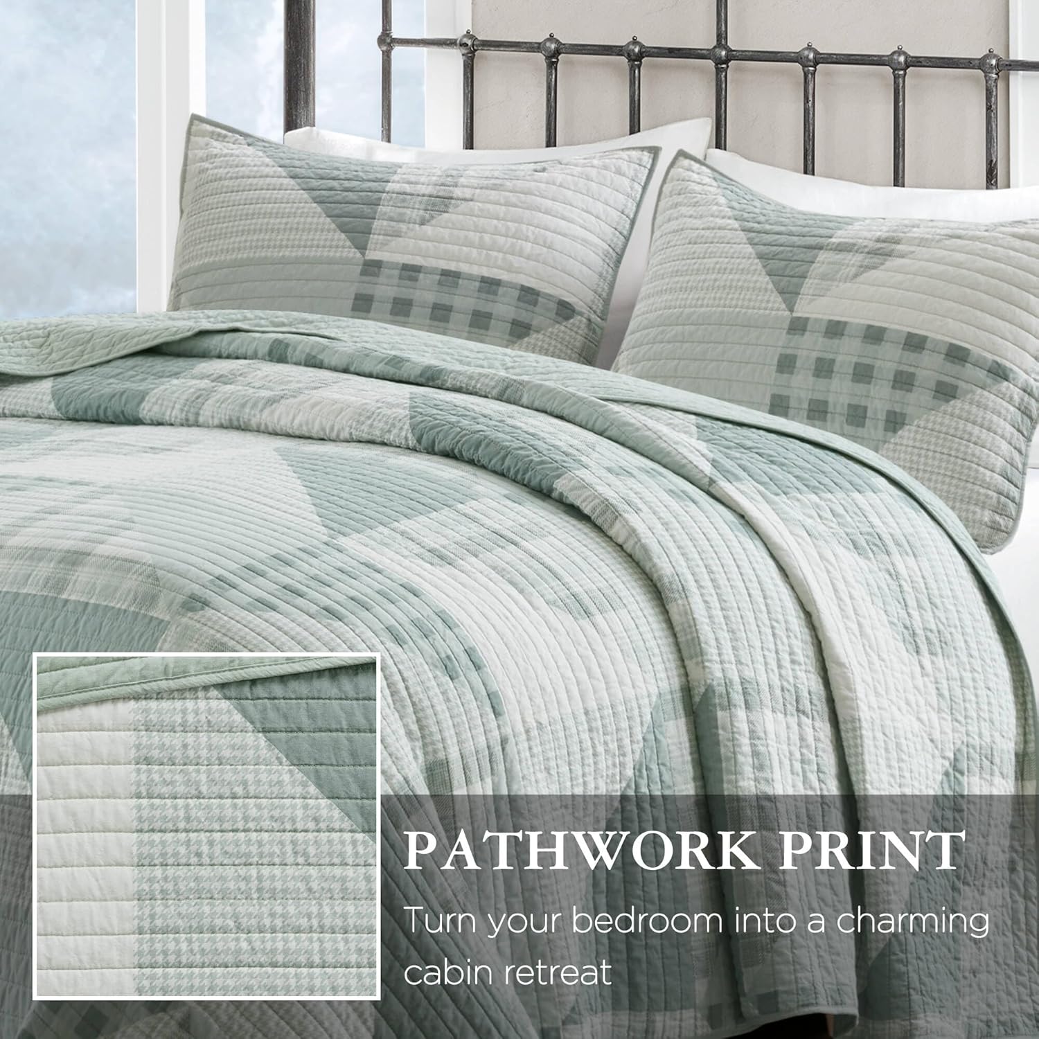3- Piece Full/Queen Coverlet Mini Set