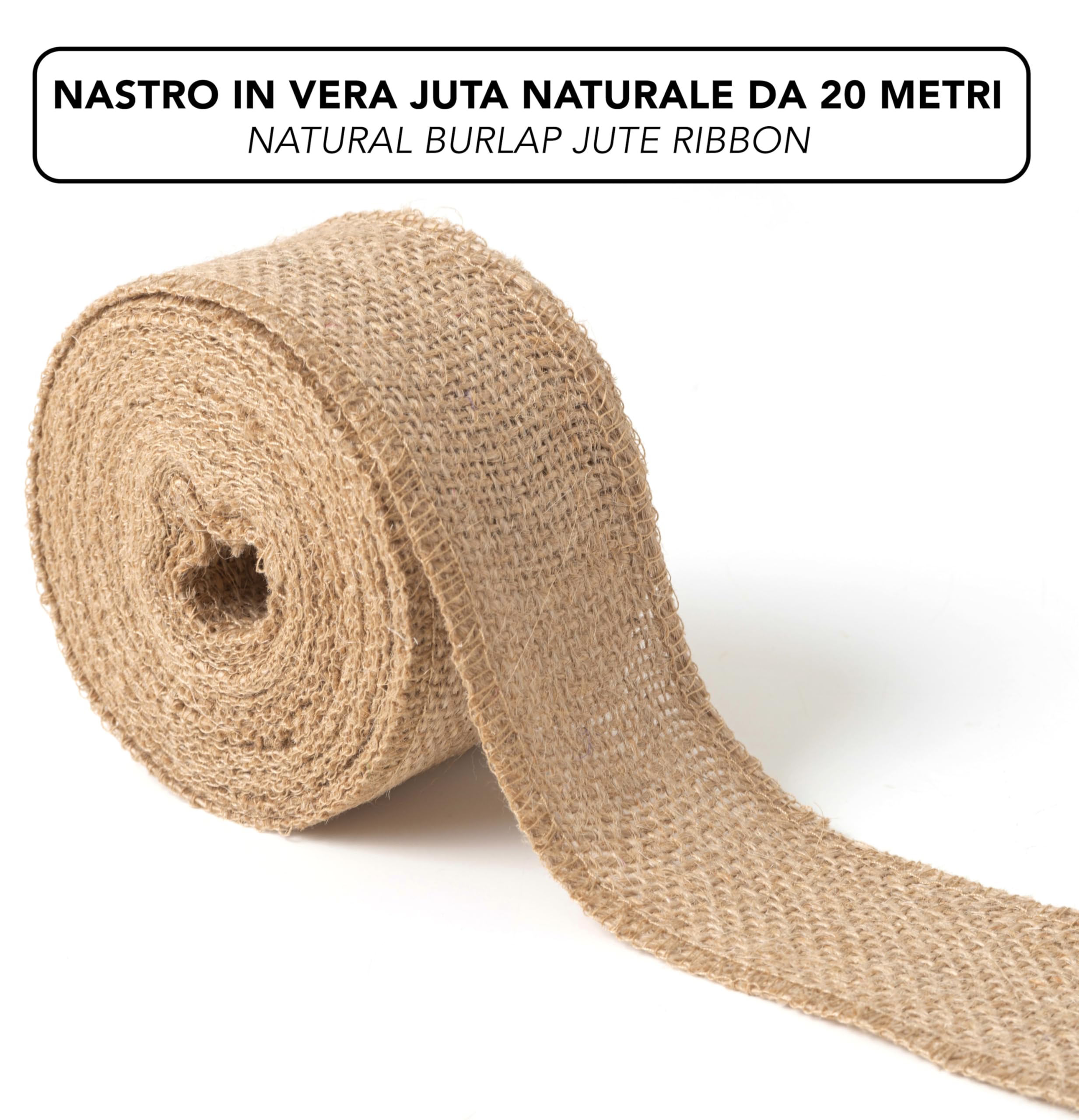 Jute lint 2 meter | Ideaal voor decoratie en cadeauverpakkingen