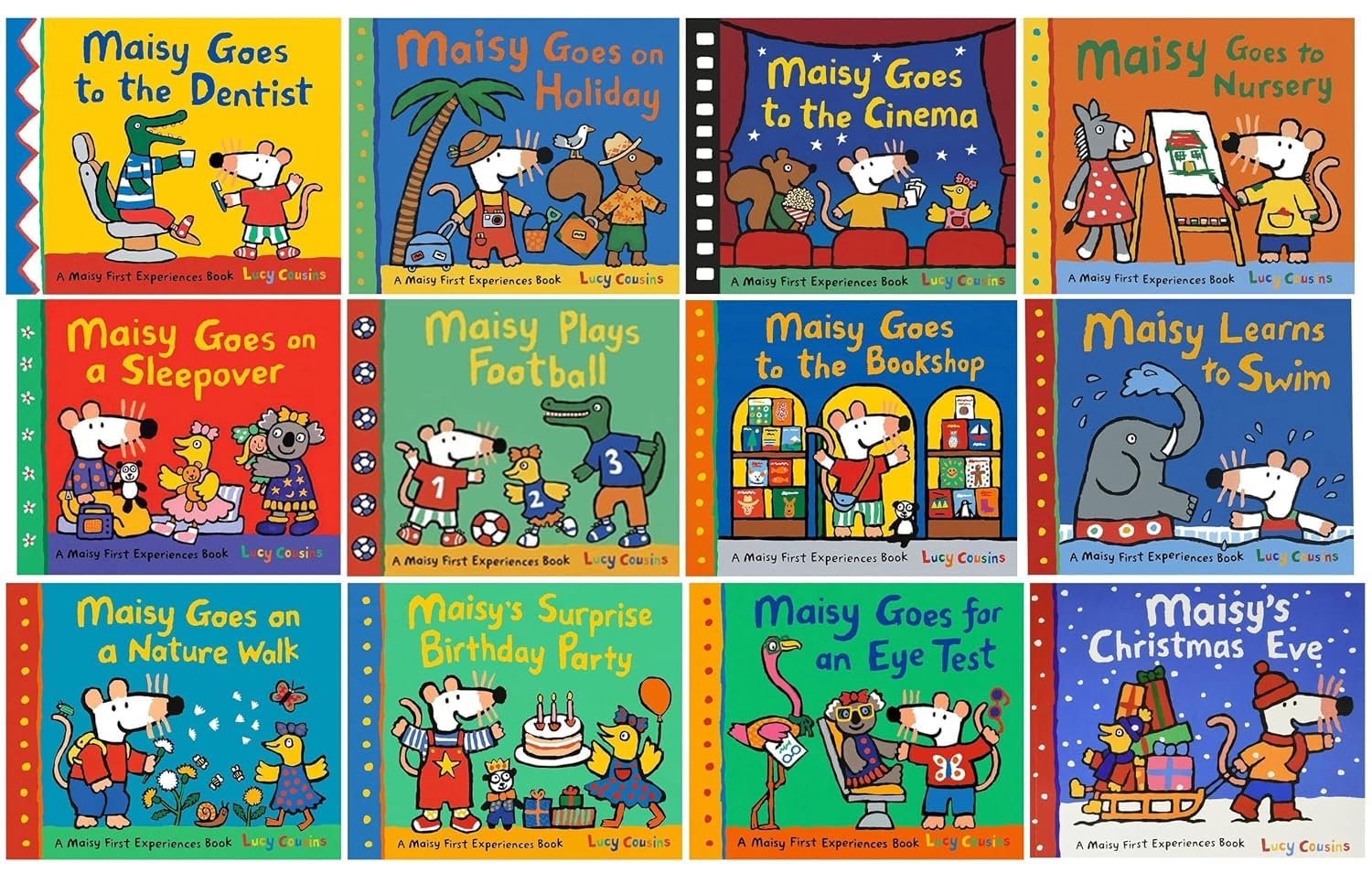 Amazon.co.jp: Maisy Mouse First Experience 15 Books Pack