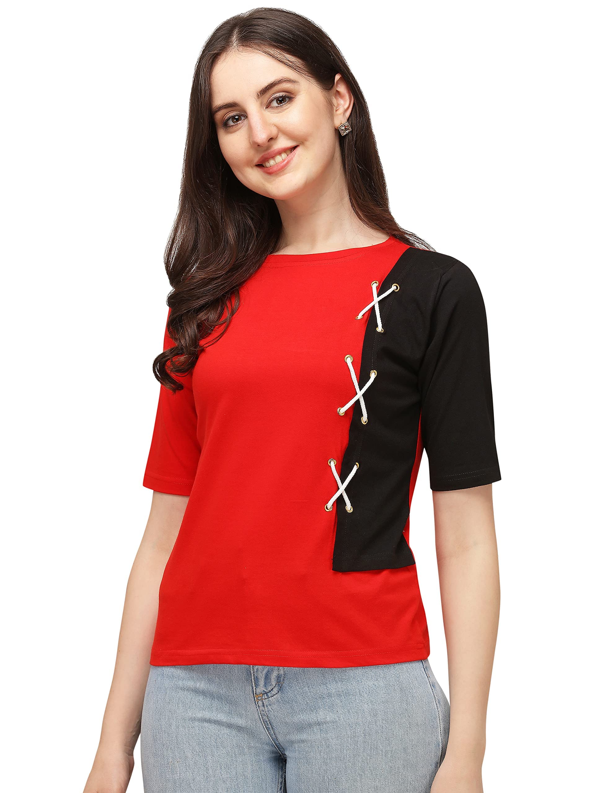 leriya fashion Women Dori Design Top with Cap Sleeves for Office Wear, Casual Wear, Under 399 Top for Women/Girls Top-picture-37