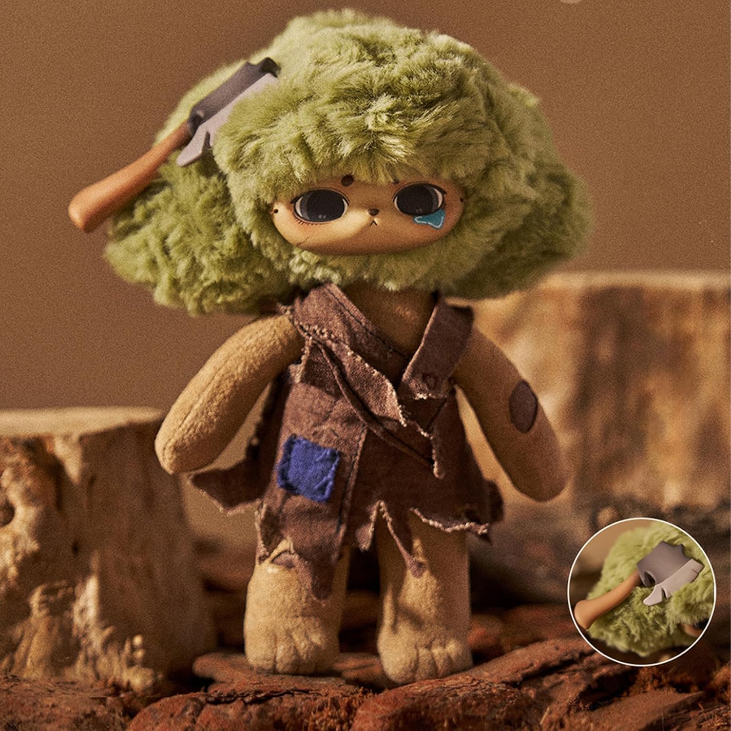 CALEMBOU Plush Doll Blind Box, 8'' Echo Forest Whispers Series Stuffed Animal Handmade Plush Toys, Kawaii Mystery Collectible Toys Cute Soft Charm Christmas Birthday Gifts (Forest Whispers Series) - Image 3