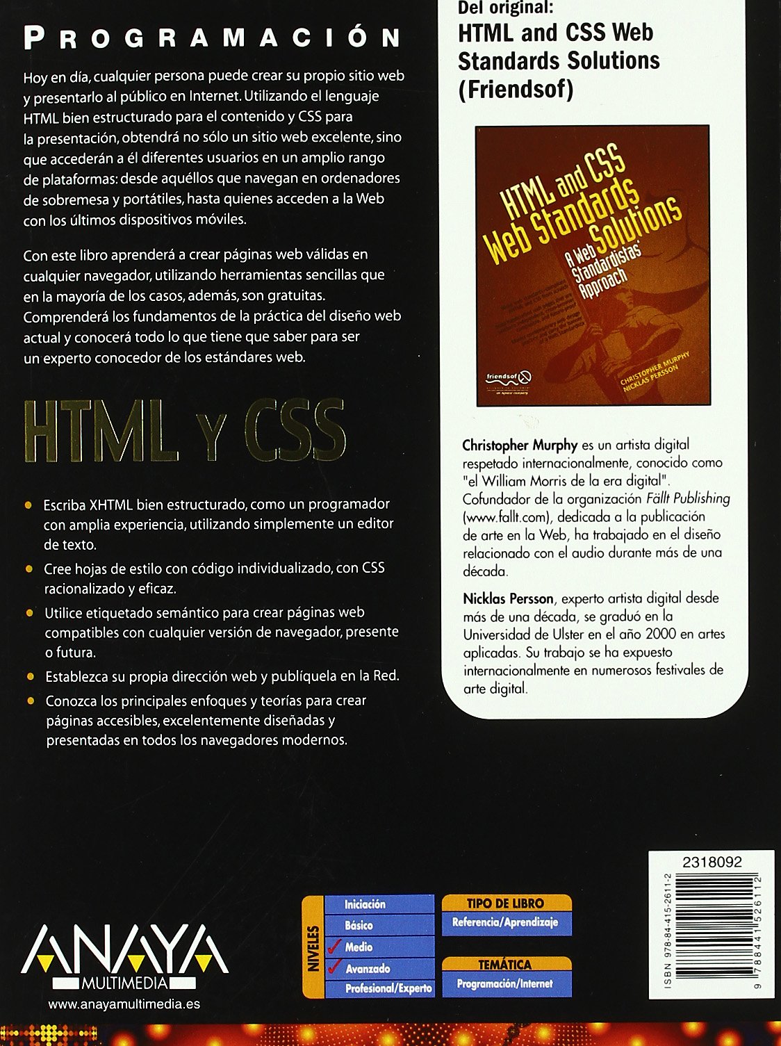 HTML y CSS (PROGRAMACIÓN)