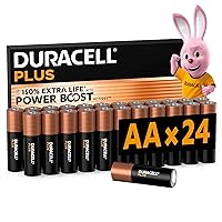 DURACELL Batterie Plus AA (Confezione da 24)