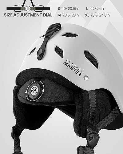 Miniatura 2 de OutdoorMaster Kelvin - Casco de esquí y snowboard para hombres, mujeres y jóvenes