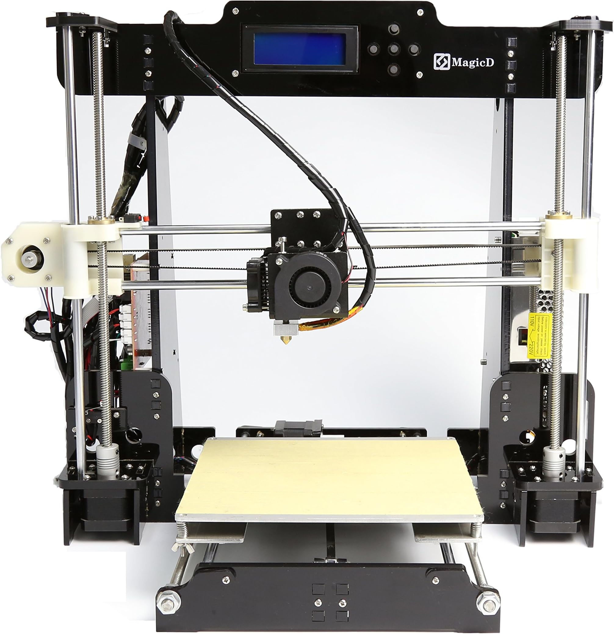 MZEDE High Performance Anet A8 RepRap 3D Printer DIY Kit, Classic A8 RepRap 3D Printer, Desktop 3D Printer, Print PLA, ABS Filament, Easy To Assemble,UK Standard Plug.