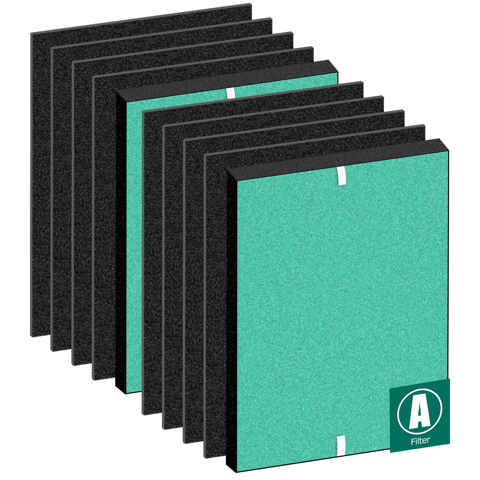 APPLIANCEMATES Upgraded 115115 Toxin Absorber Replacement Filter A Compatible with Winix Plasmawave C535, 5300-2, P300,5300 Air Purifier(Green)