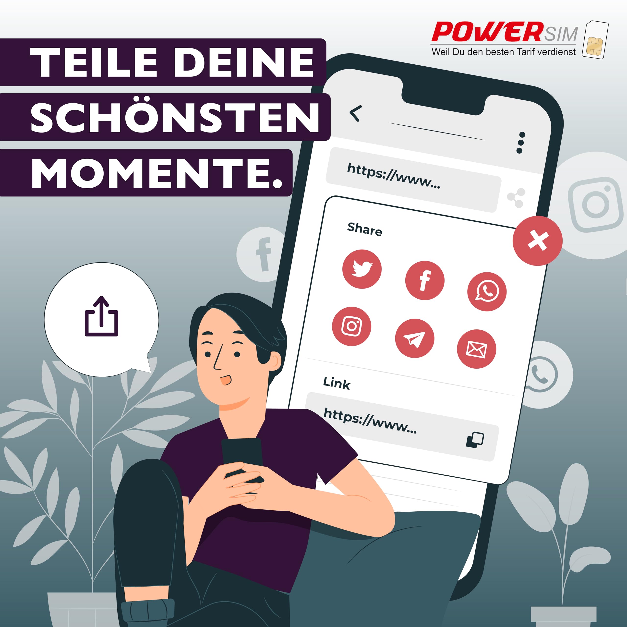 Prepaid-Karte für die USA, T-Mobile Netzabdeckung, eSIM 21 Tage